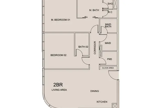 2 bedroom apartment