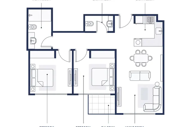 2 bedroom