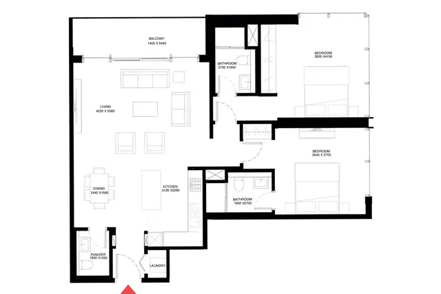 2 Bedroom