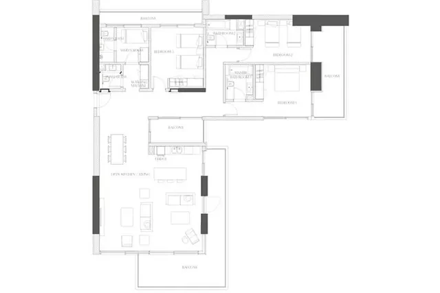 3 bedroom apartment