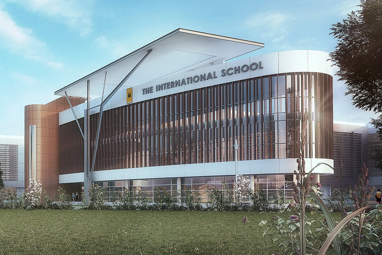 Proximity to two international schools