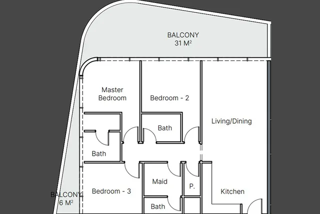 3 Bedrooms