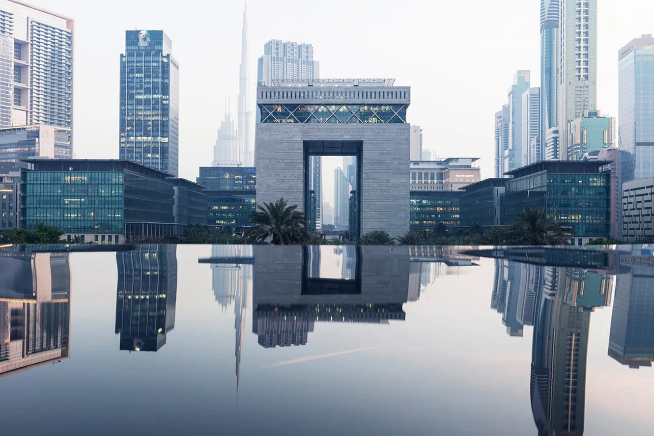 Modern architecture and beautiful views from the windows