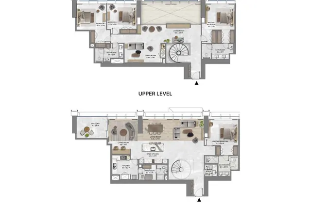 4 bedroom Duplex apartment