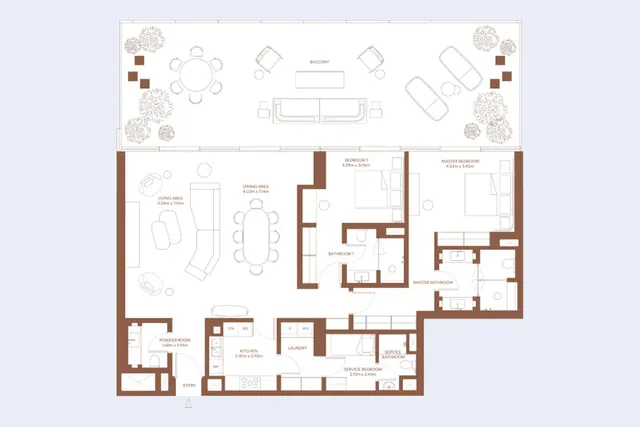 2 bedroom apartment