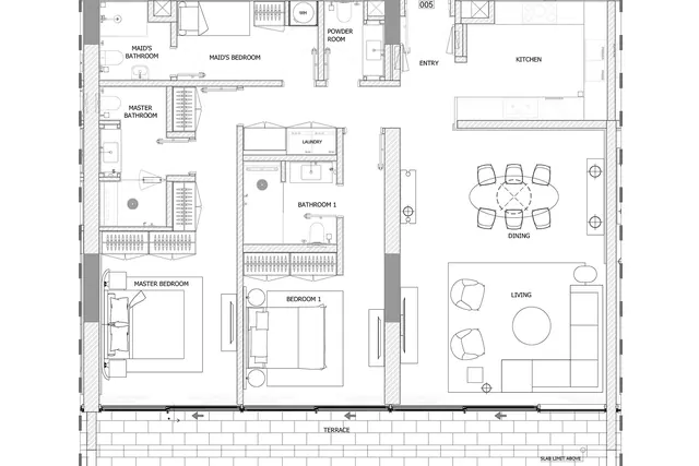 2 bedroom apartment