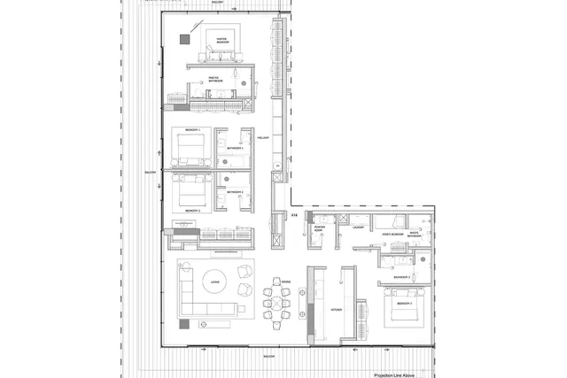 4 bedroom apartment