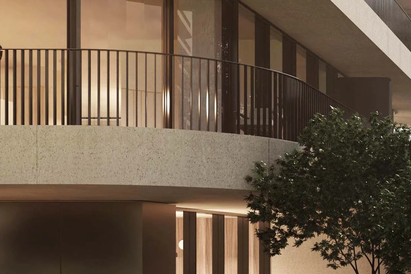 Spacious balconies and terraces