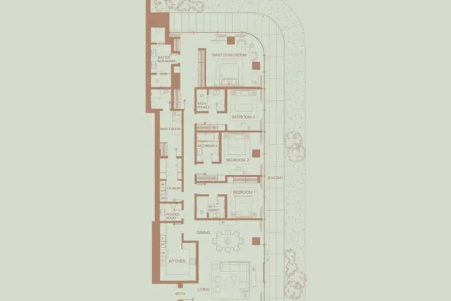 4 bedroom apartment
