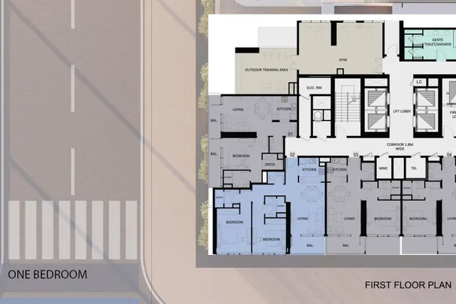 1 bedroom