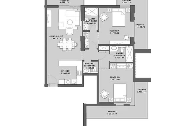 2 bedroom
