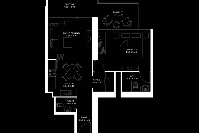 1 bedroom