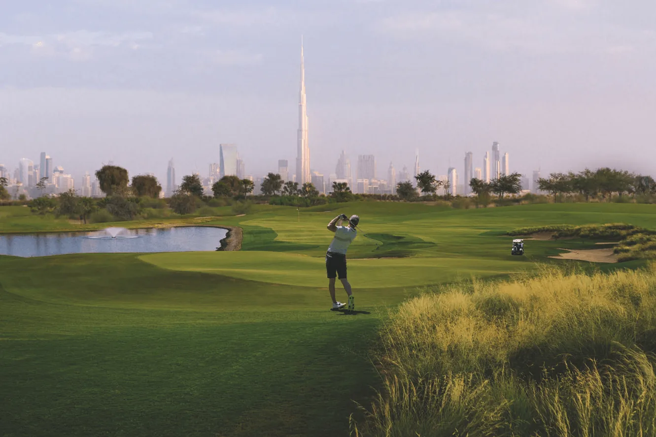 Championship golf course