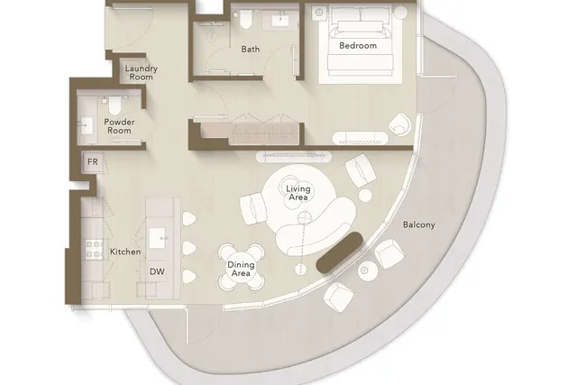 1 bedroom