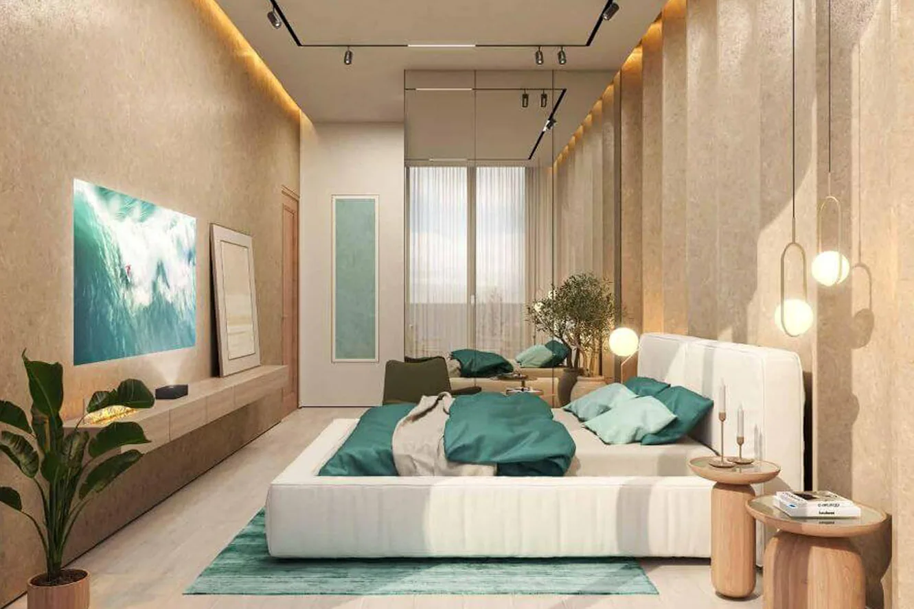 Turnkey apartments with high-quality finishes