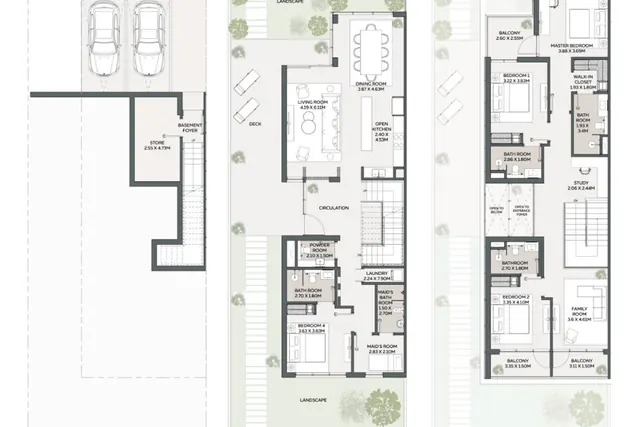 4 bedroom Townhouses