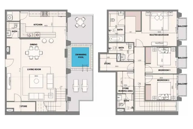 3 bedroom apartment