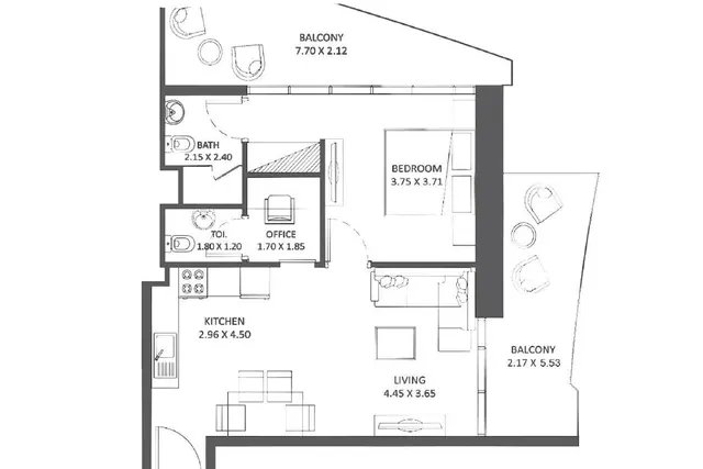 1 bedroom