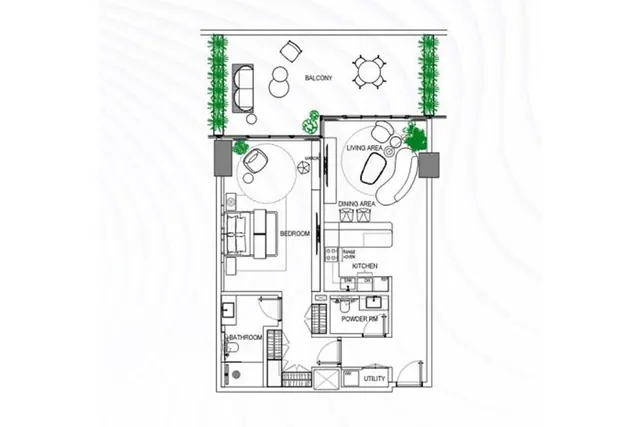 1 bedroom apartment