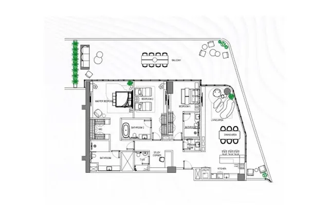 3 bedroom apartment