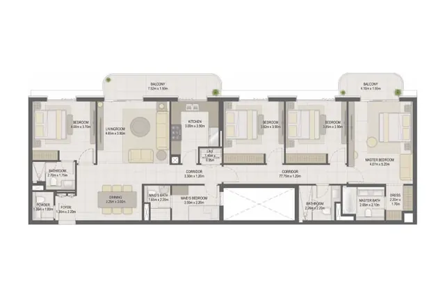 4 bedroom apartment