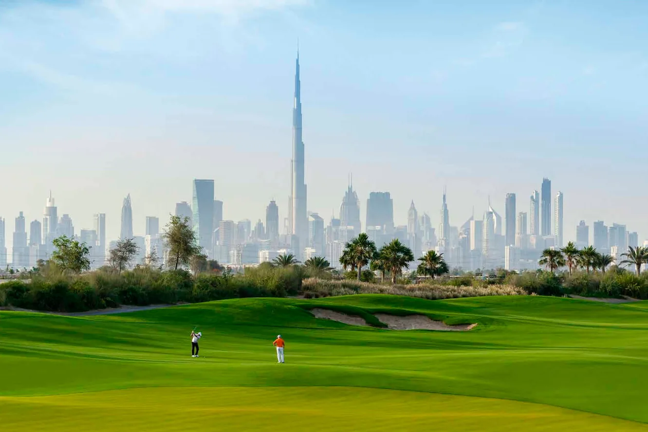 Fully completed elite community near golf courses