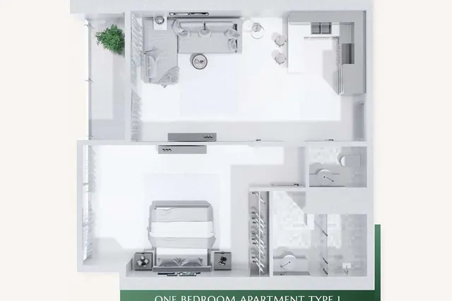 1 bedroom