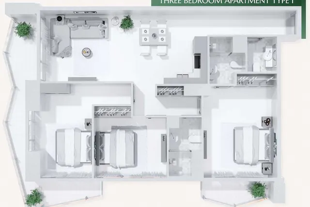 3 bedroom