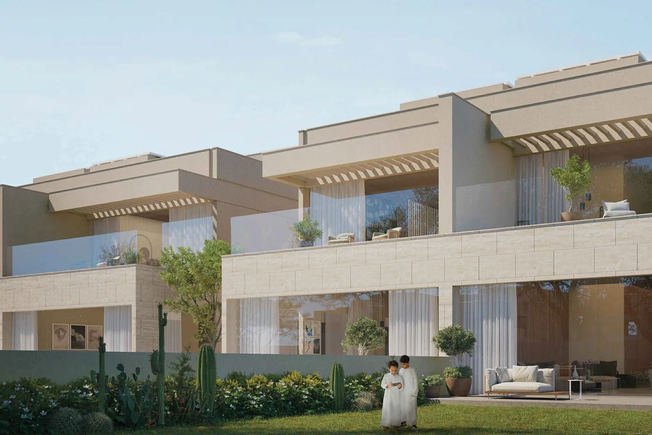 Turnkey villas and townhouses with private plots