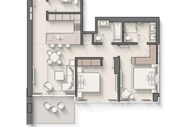 2 bedroom apartment