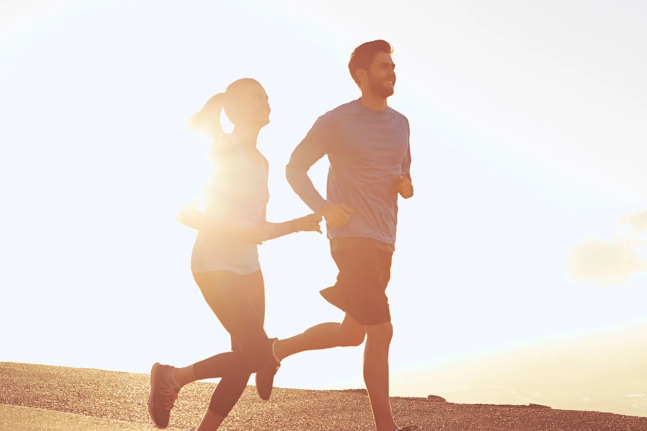 Active lifestyle with a focus on relaxation and health