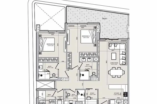 2 bedroom apartment