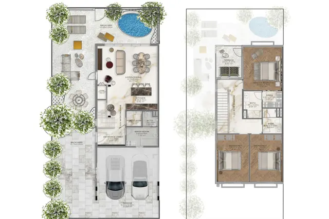 3 bedroom Townhouse, end