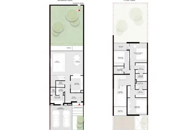 3 Bedrooms Townhouses