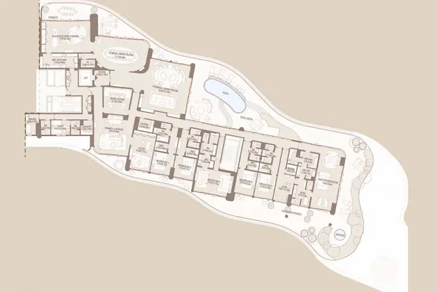 6 bedroom apartment