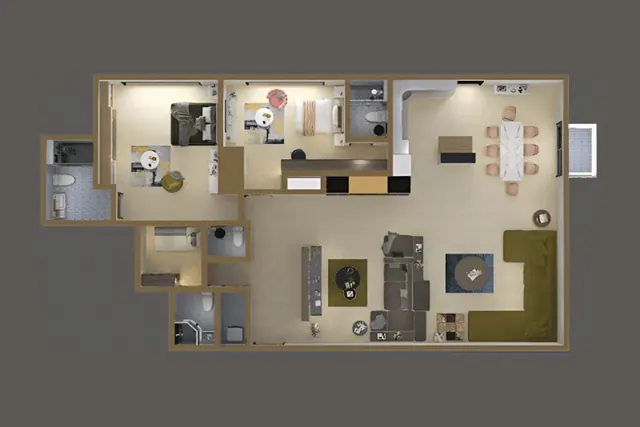 2 bedroom apartment