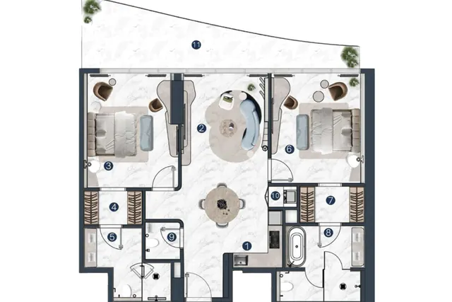 2 bedroom apartment