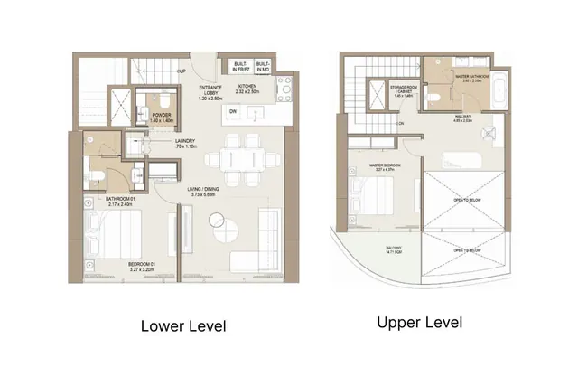 2 bedroom Duplex