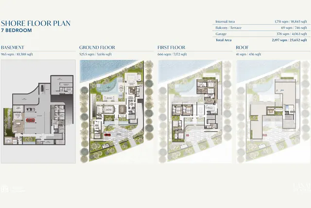 Shore estates, 7 спален