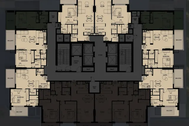 1 bedroom