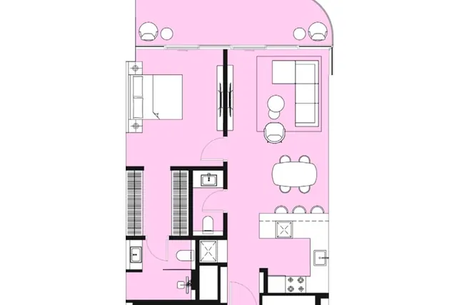 1 bedroom apartment