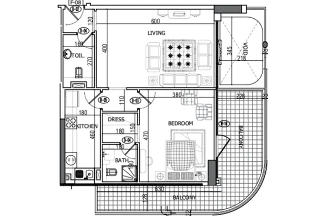 1 bedroom apartment