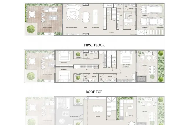 3 bedroom townhouse