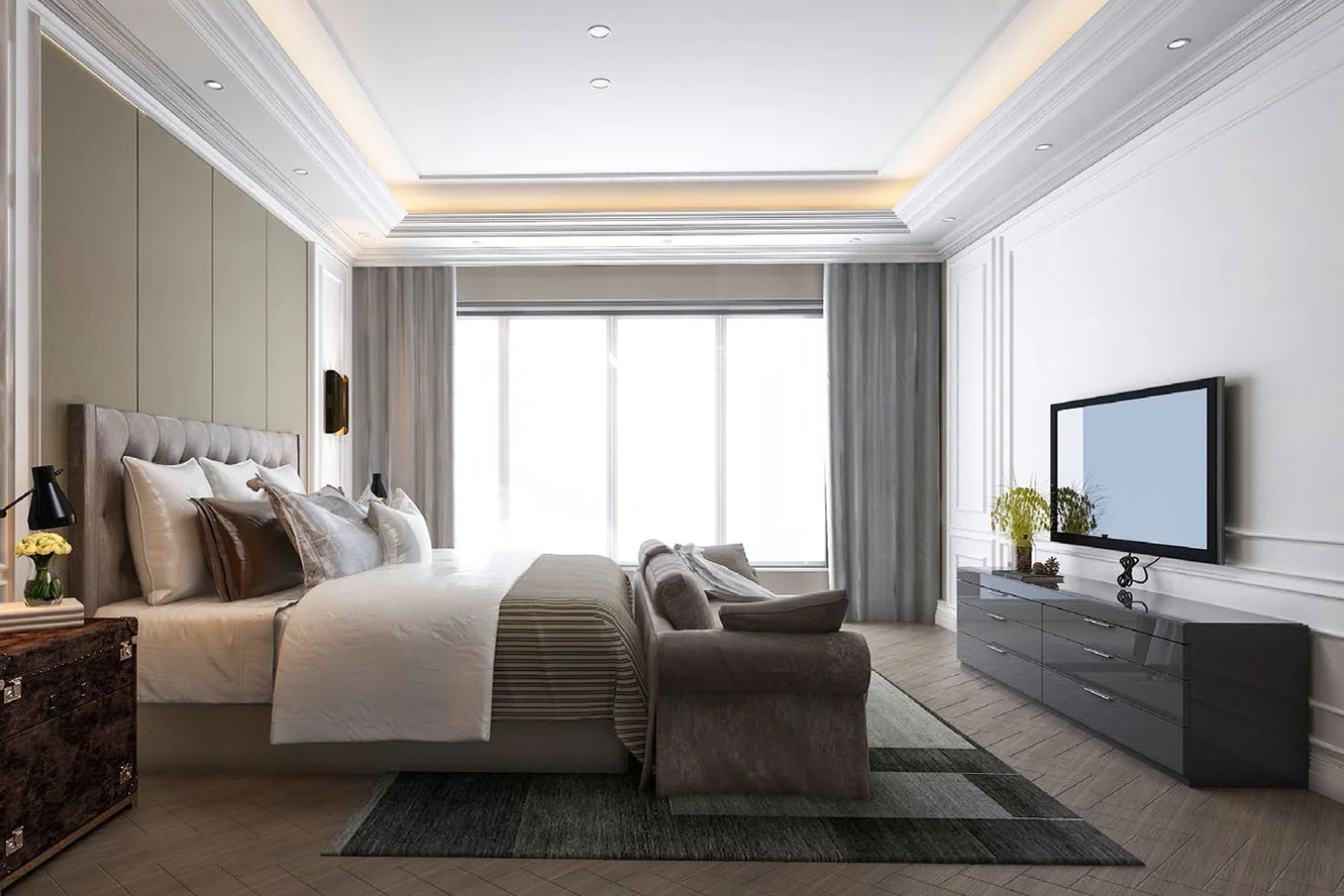 Apartments with terraces and master bedrooms