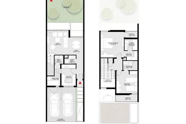 2 bedroom townhouse