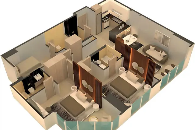 2 bedroom apartment