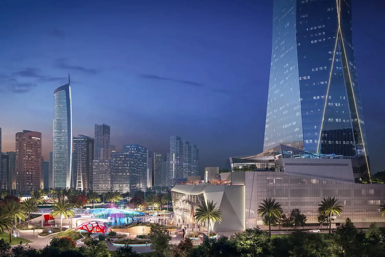 Расположение в Uptown DMCC