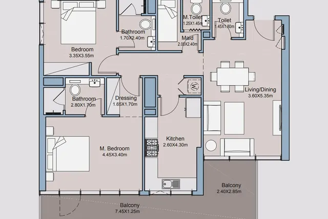 2 bedroom