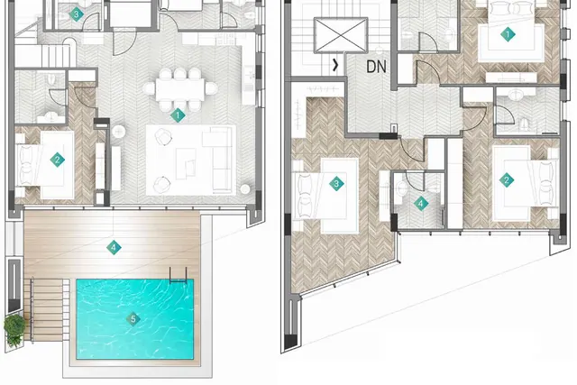 4 bedroom villa