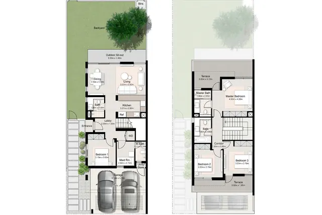 4 bedroom townhouse